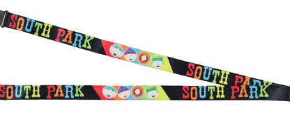 South Park ID Badge Holder Lanyard w/ 2" Kyle Rubber Pendant And Stickers