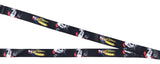 IT The Movie Pennywise ID Lanyard Badge Holder w/ And 2" Rubber Charm Pendant