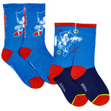 Sonic The Hedgehog Boys Week of Socks Ankle and Crew 7 Pair Gift Box Set