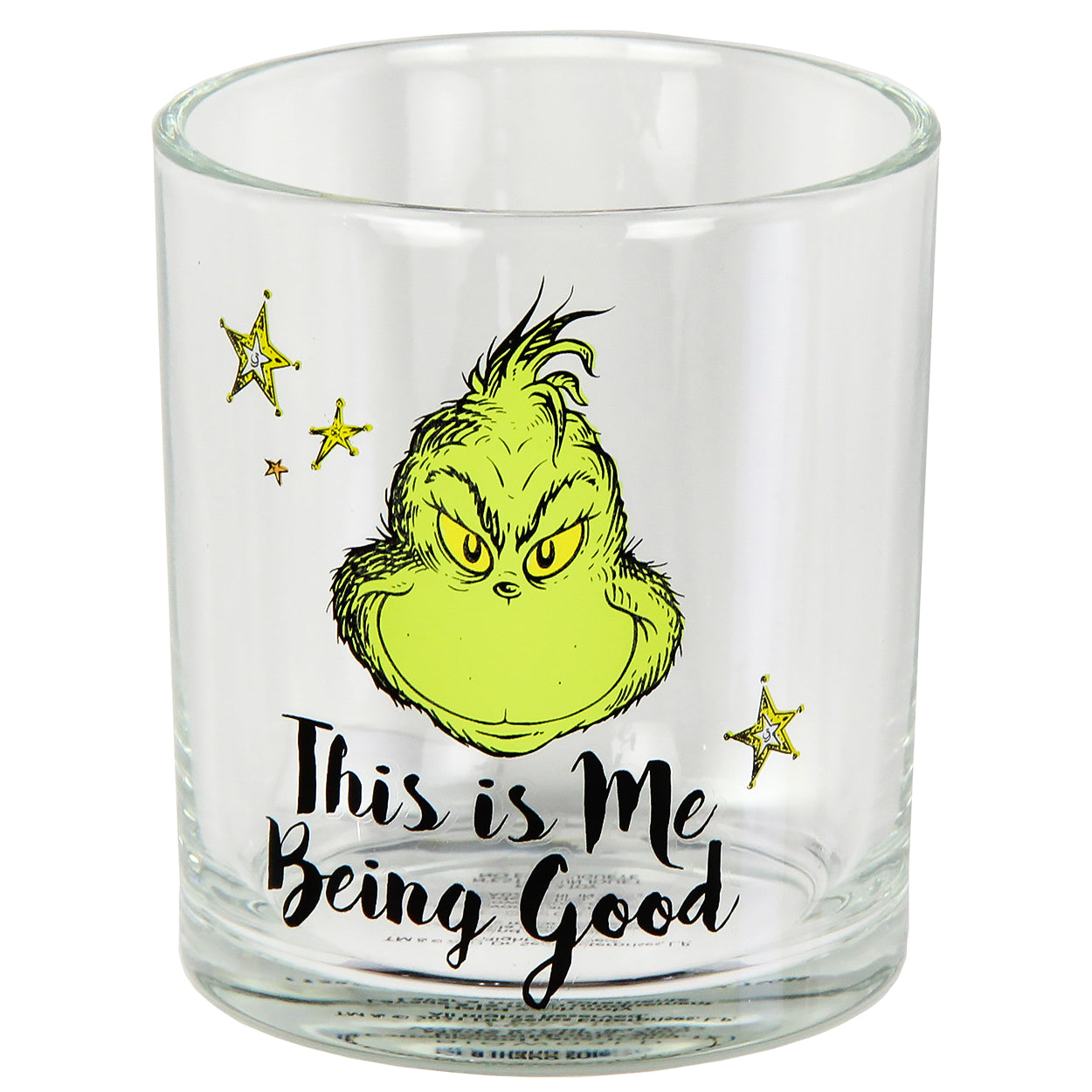 Dr. Seuss GRINCH Drinking Glasses Set Of 4 10 Oz. (295 ml.)