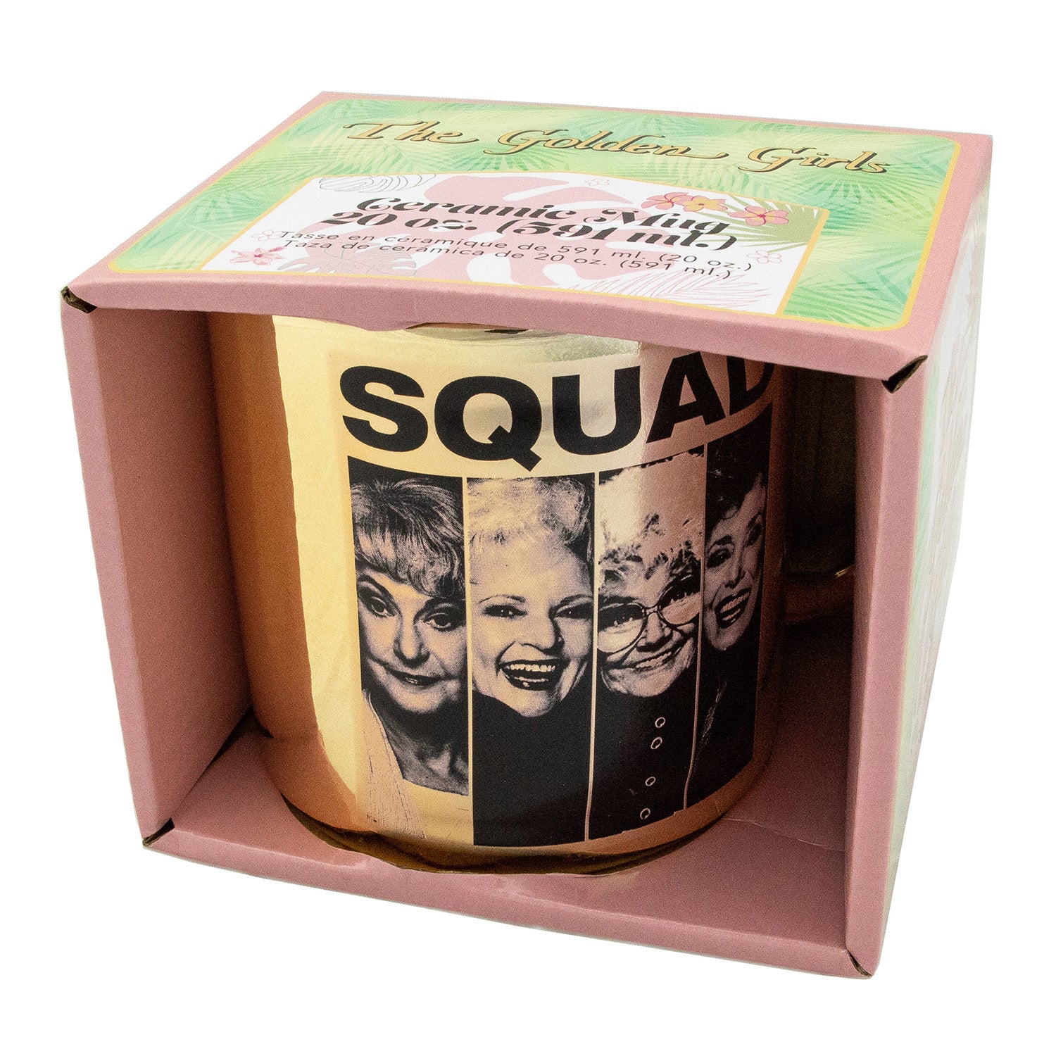 The Golden Girls Squad Golden Ceramic Coffee Mug 20 oz.