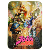 JoJo's Bizarre Adventure Anime Manga Soft Fleece Plush Throw Blanket 45" x 60"