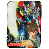 Mobile Suit Gundam Wing Anime Shenlong Soft Fleece Plush Throw Blanket