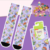 Rugrats Chibi Character Design Sublimation Crew Socks For Men Women