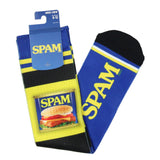 Spam Merchandise Fun Foodie Sublimated Men's Crew Socks 1 Pair