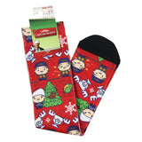 National Lampoon Christmas Vacation Chibi Character Sublimated Crew Socks