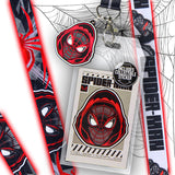 Marvel Spider-Man Miles Morales ID Lanyard Badge Holder With Rubber Charm