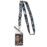 Attack On Titan Reversible ID Lanyard Badge Holder With Metal Logo Charm