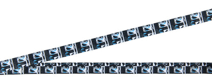 Star Wars Obi-Wan Kenobi ID Lanyard Badge Holder With Metal Light Saber Charm