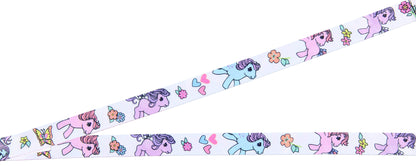 My Little Pony Retro Reversible ID Lanyard Badge Holder With Rubber Pony Charm
