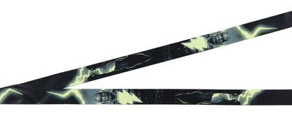 Black Adam Movie Reversible ID Lanyard Badge Holder With Lightning Charm