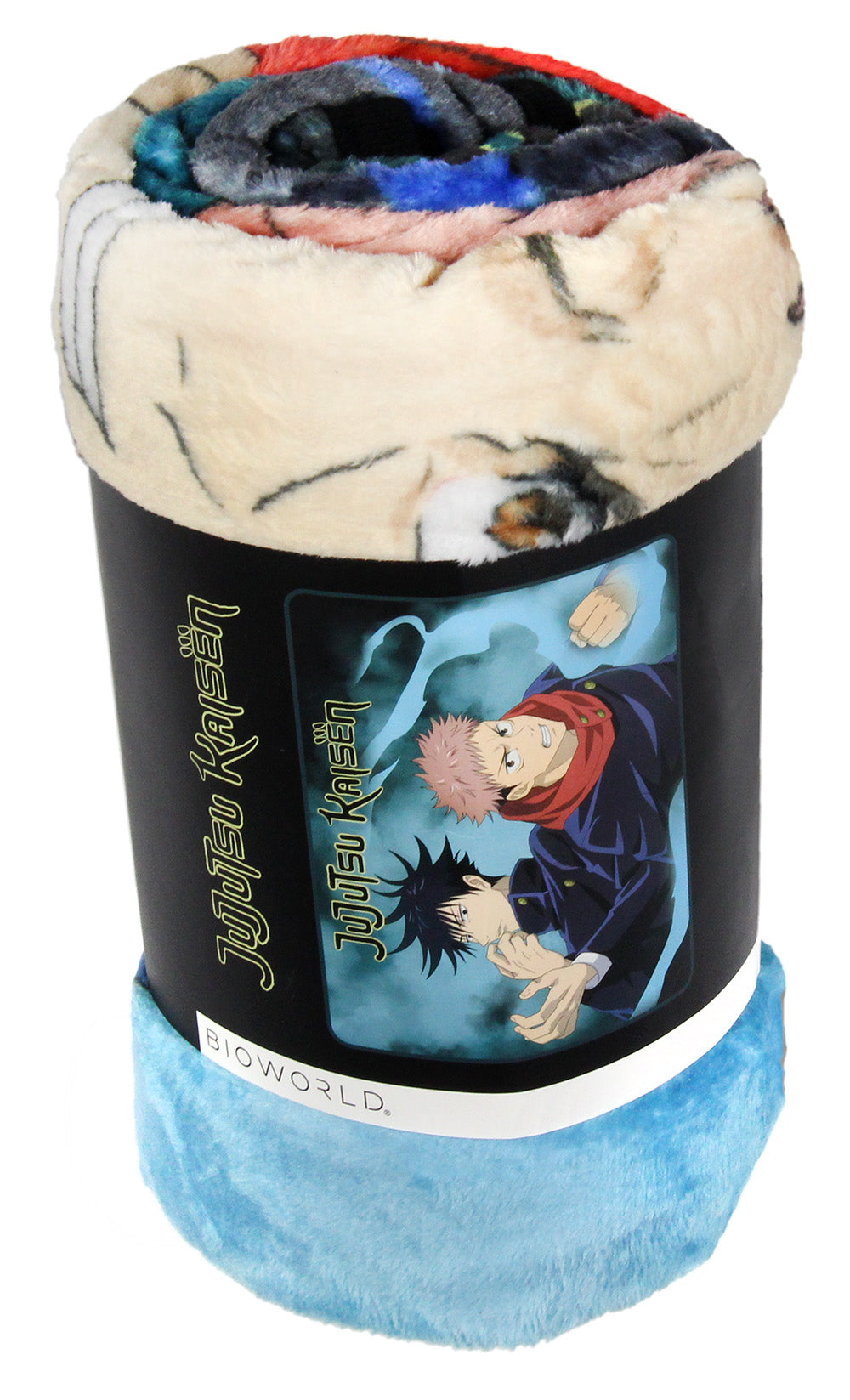 Jujutsu Kaisen Anime Yuji Itadori And Megumi Fushiguro Soft Plush Throw Blanket