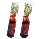 Trigun Anime Men's Vash The Stampede Sublimated Adult Crew Socks 1 Pair