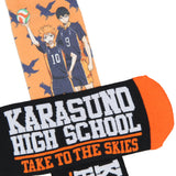Haikyu!! Socks Anime Manga Men's Karasuno High School Athletic Crew Socks