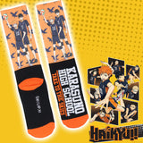 Haikyu!! Socks Anime Manga Men's Karasuno High School Athletic Crew Socks