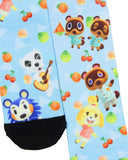 Animal Crossing Men's Allover Character Sublimated Adult Crew Socks 1 Pair