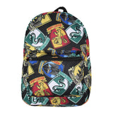 Harry Potter Backpack Hogwarts Houses Crest Laptop School Travel Backpack