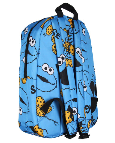 Sesame Street Backpack Cookie Monster Savage Laptop School Travel