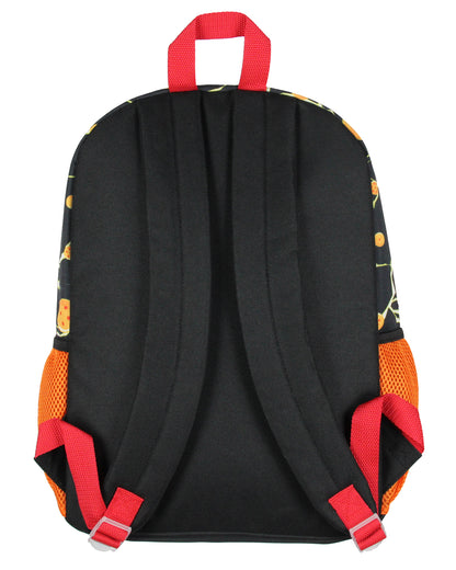 Dragon Ball Z Backpack Lunch Box Drawstring Bag Keychain Pencil Case 5 Pc Set 16"