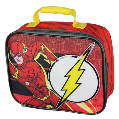 DC Comics The Flash Character Insulated Lunch Box Superhero Lightning Bolt 12"