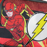 DC Comics The Flash Character Insulated Lunch Box Tote Superhero Lightning Bolt