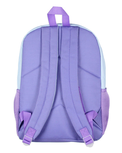 Disney Frozen Elsa 16" Girls Bag School Travel Backpack With Reflective Designs