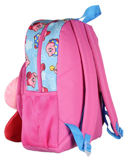 Nintendo 3-D Kirby Travel Backpack 16" Sublimated Print Bag