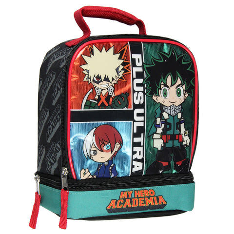 My Hero Academia Lunch Box Deku Bakugo Shoto Todoroki Plus Ultra Kids Lunch Bag