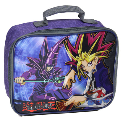 Yu-Gi-Oh Lunch Box Dark Magician insulated Lunch Bag Trading Cards Holder 10"