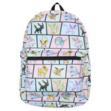 Pokemon Backpack Eevee Evolutions Laptop School Travel Backpack