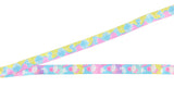 Sanrio Hello Kitty Pastel ID Badge Holder Lanyard w/ Kitty Cup Rubber Pendant