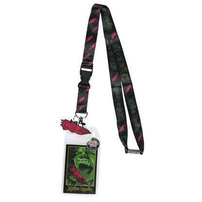 Jujutsu Kaisen Sukuna ID Badge Holder Lanyard w/ Pendant and Collectible Sticker