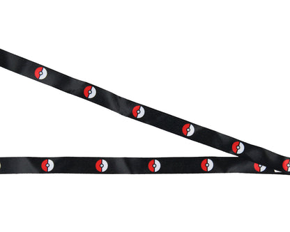 Pokemon Pikachu 025 ID Badge Holder Rubber Charm 2-Sided Breakaway Lanyard