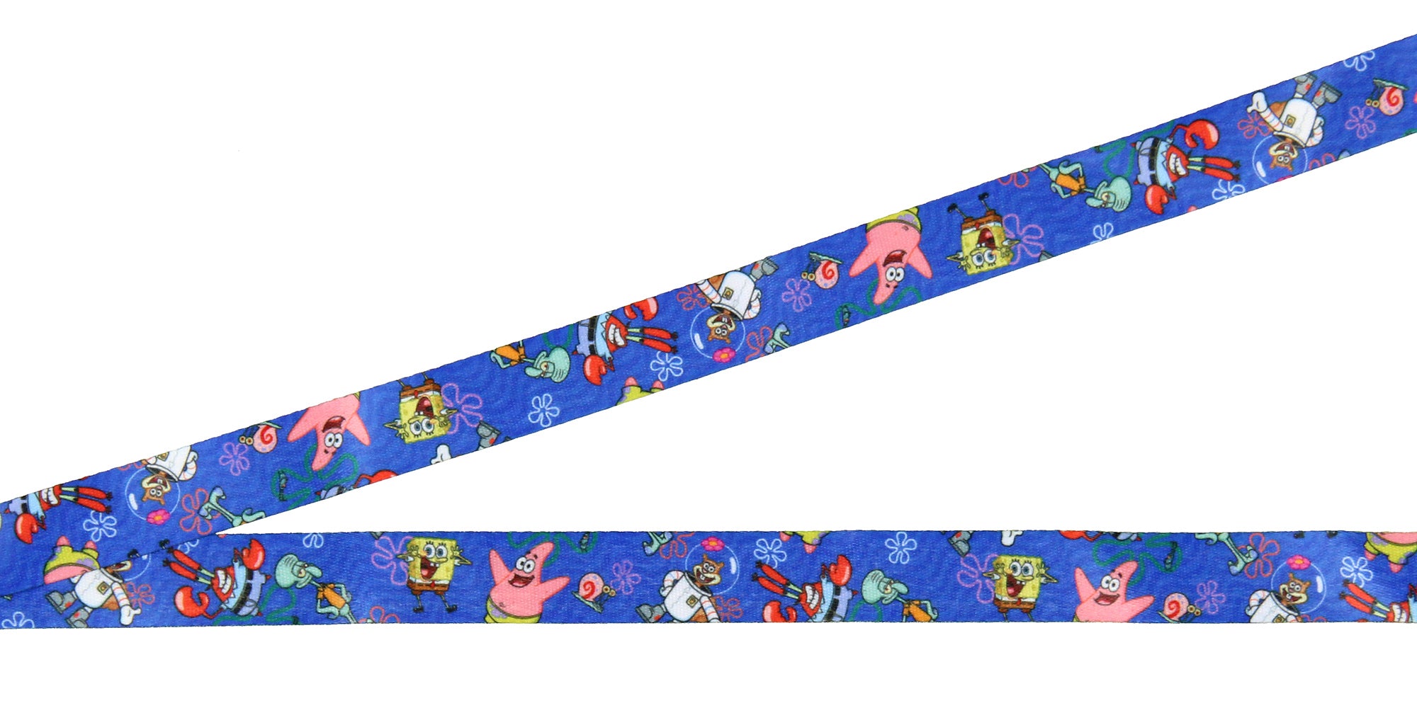 SpongeBob SquarePants ID Badge Holder Lanyard With Collectible Sticker