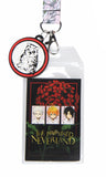 The Promised Neverland Anime ID Badge Holder Lanyard With Rubber Pendant