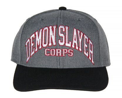 Demon Slayer Hat Demon Slayer Corps Embroidered Manga Anime Adjustable Cap