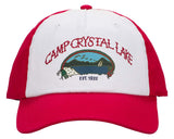 Friday The 13th Men's Camp Crystal Lake Adult Soft Hat with Adjustable Strap