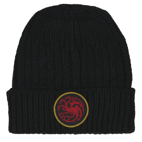 Game Of Thrones: House Of The Dragon Beanie Targaryen Yarn Knit Beanie Hat Cap