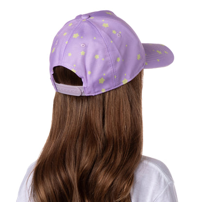 Nintendo Kirby All Over Star Print Youth Snapback Hat Girls Kids Hat