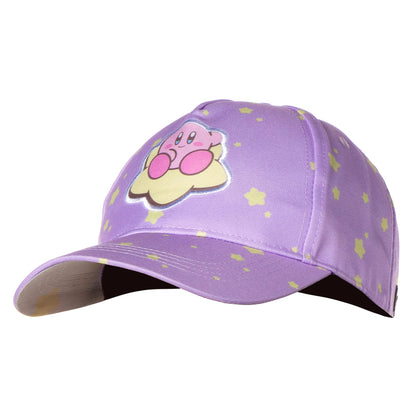 Nintendo Kirby All Over Star Print Youth Snapback Hat Girls Kids Hat