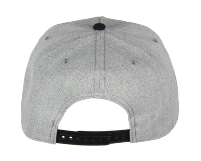 Sanrio Adult Kuromi Embroidered Precurve Snapback Cap Hat OSFM