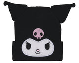 Sanrio Hello Kitty Kuromi Beanie Embroidered 3D Character Knit Beanie Hat Cap