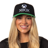 Xbox Mens' Gaming Logo Snapback Hat Adult Precurve Adjustable Hat Cap