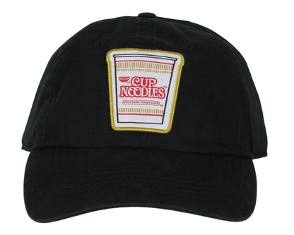 Nissin Cup Noodles Ramen Embroidered Adjustable Dad Hat Cap