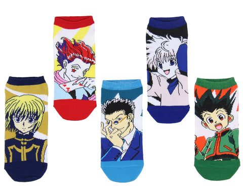 Hunter x Hunter Adult Characters Anime No Show Mix And Match Ankle Socks
