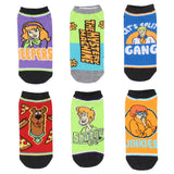 Scooby-Doo Adult Shaggy Mystery Machine Low Cut No Show Mix And Match Ankle Socks