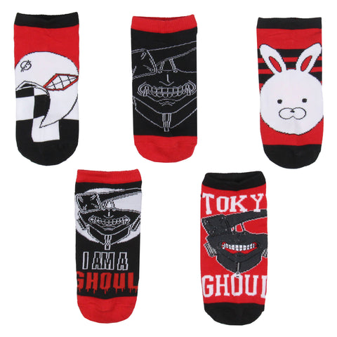Tokyo Ghoul Socks Adult Masks Anime No Show Mix And Match Ankle Socks