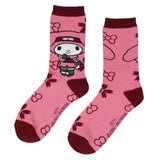 Naruto Shippuden X Hello Kitty And Friends Adult 3-Pack Crew Socks