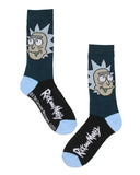 Rick And Morty Pickle Rick Athletic Cushioned Mid-Calf Crew Socks 3 Pairs