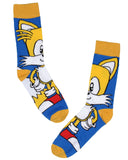 Sonic The Hedgehog Adult Tails And Sonic 2-Pack Crew Socks For Men And Women
